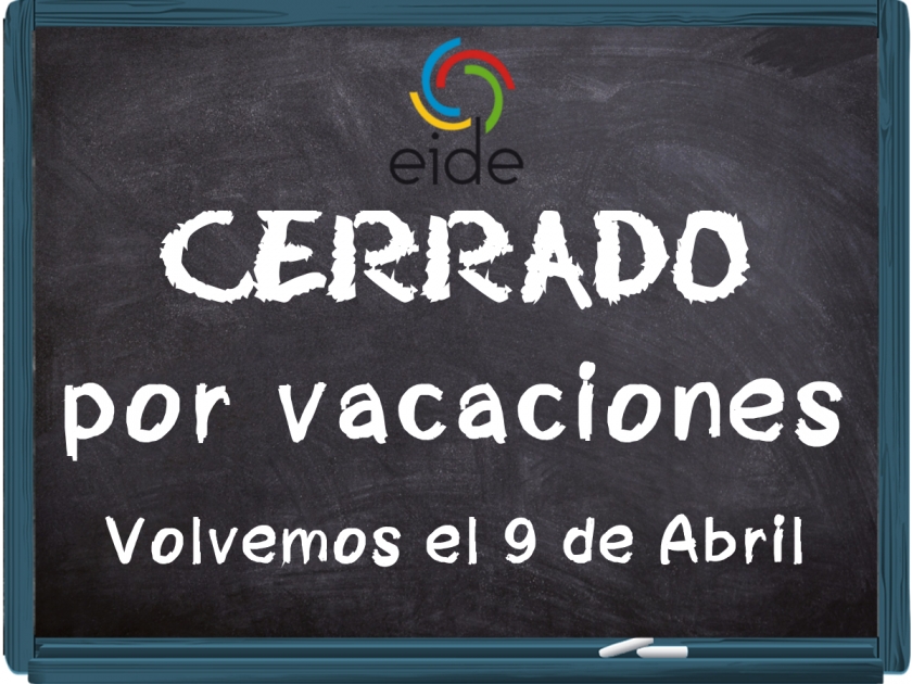 Cerrado por vacaciones